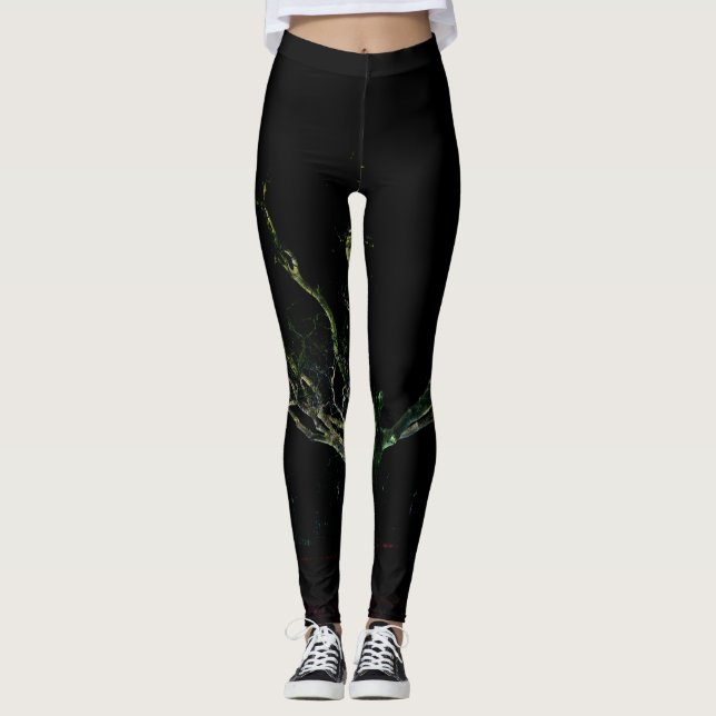 Dark Side 1 lecna Leggings (Front)