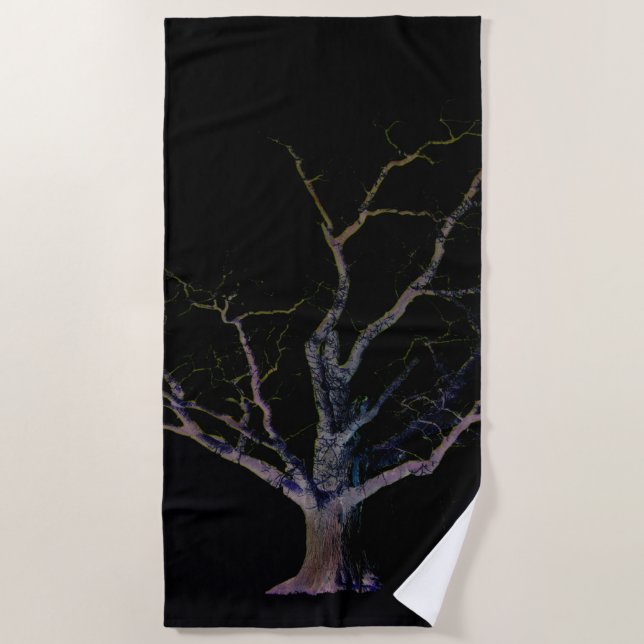 Dark Side 2 btcna Beach Towel (Front)