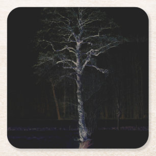 Dark Side 3 coastercna Square Paper Coaster