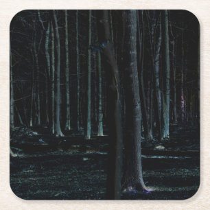 Dark Side 6 coastercn Square Paper Coaster