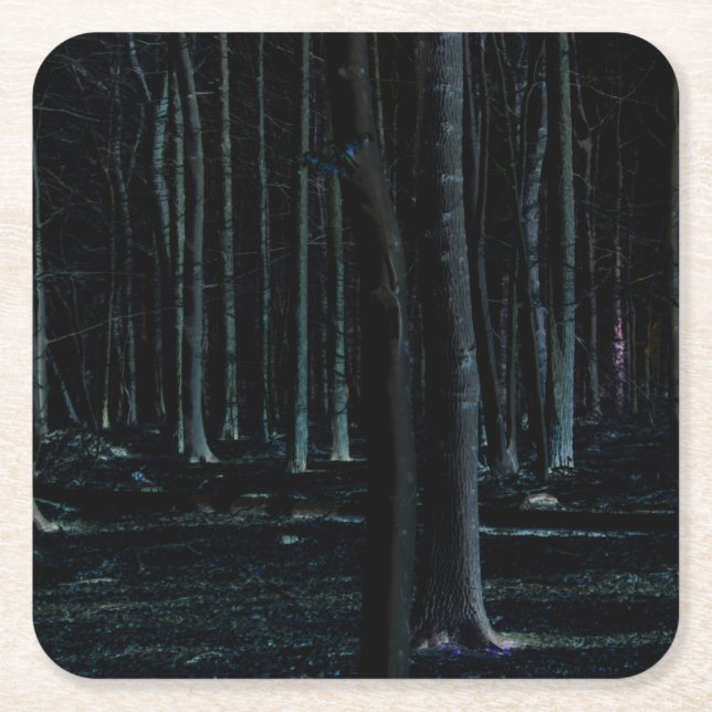 Dark Side 6 coastercnm Square Paper Coaster (Front)