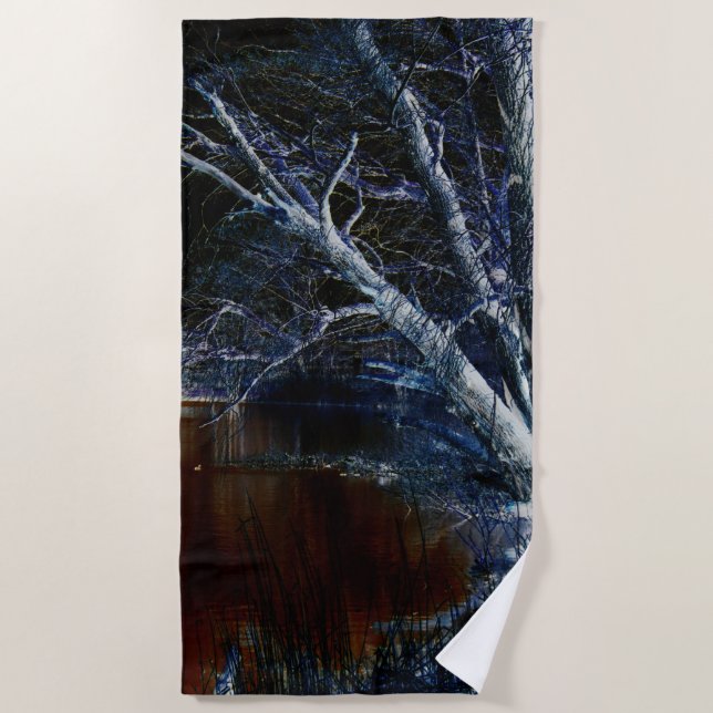 Dark Side 7 btcna Beach Towel (Front)