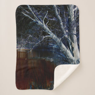 Dark Side 7 sbcnm Sherpa Blanket