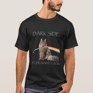 Dark Side Of Maine Coon Cute Cat S Girls.png T-Shirt
