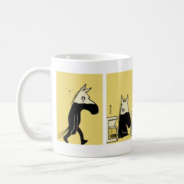 Dark Side of the Horse Coffee Mug #1 (Left)