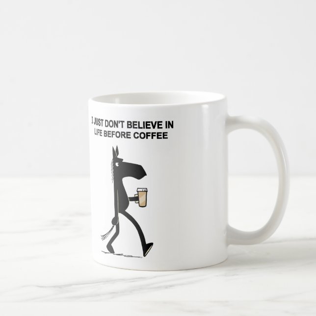 Dark Side of the Horse Coffee Mug #2 (Right)