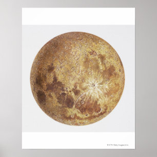 Dark side of the moon, illustration poster