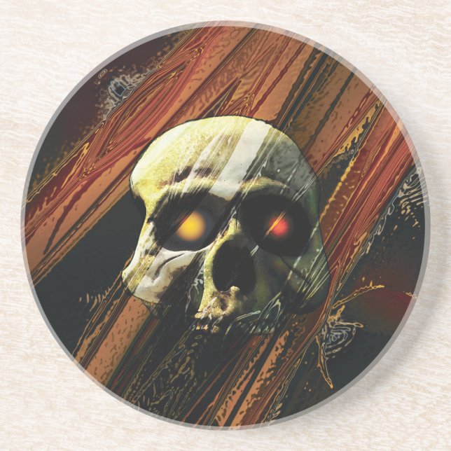 Dark Skull Coaster (Front)