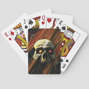 Dark Skull Playing Cards