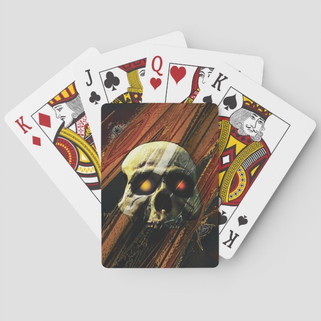 Dark Skull Playing Cards (Back)