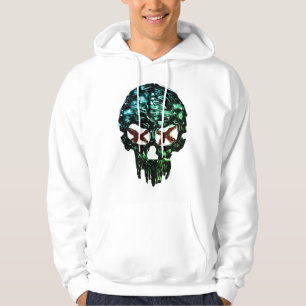 Dark Skull X Eyes Graphic T-Shirt Hoodie