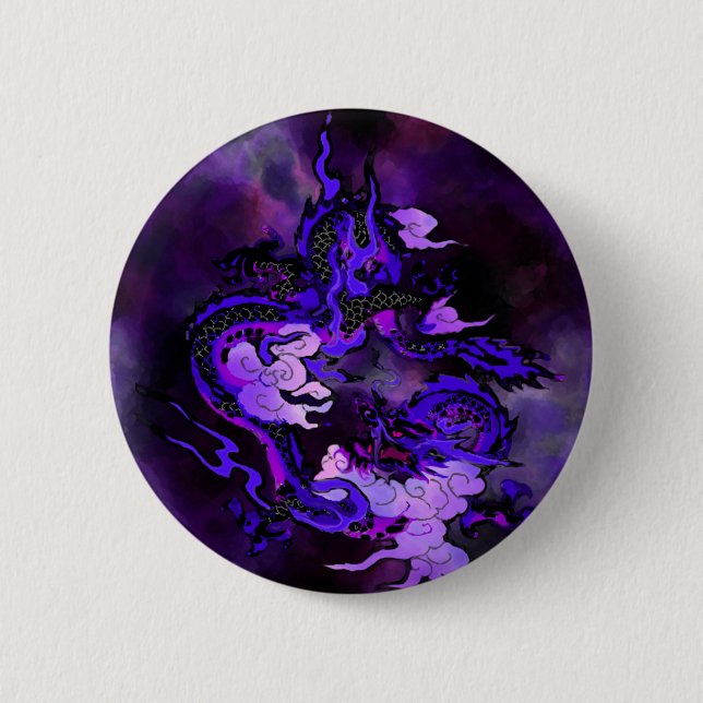 Dark Sky 6 Cm Round Badge (Front)