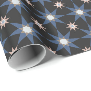 Dark Sky Star Wrapping Paper