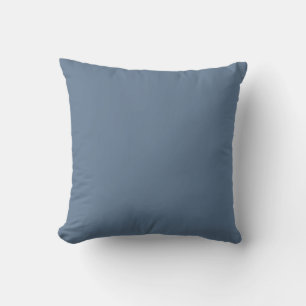 Dark Slate Blue Solid Colour 2024 Trending Shade Cushion