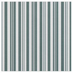 Dark Slate Grey & Lavender Coloured Lines Pattern Fabric