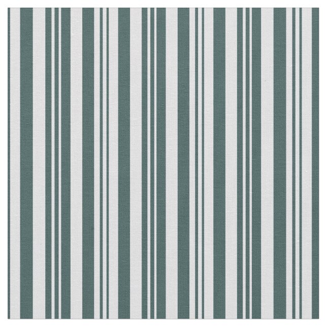 Dark Slate Grey & Lavender Coloured Lines Pattern Fabric (Close Up)