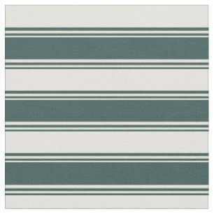 Dark Slate Grey & Light Yellow Lines Fabric