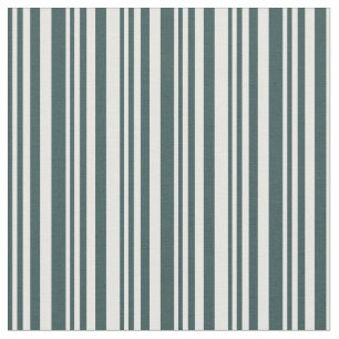 Dark Slate Grey & White Coloured Pattern Fabric