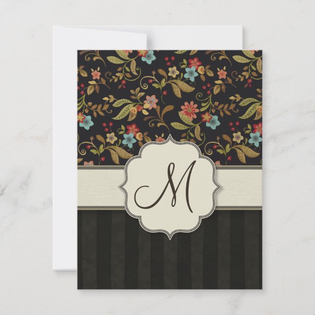 Dark Slavic Style Floral (Front)