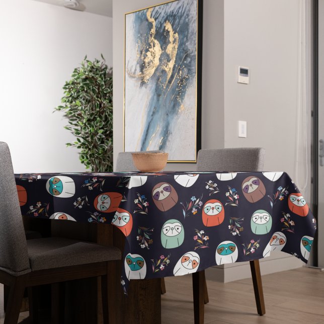 Dark Sloth  Tablecloth (table cloth)