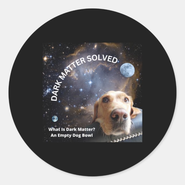 Dark Solved Sticker  (Front)