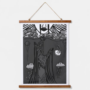 Dark Sorrow Hanging Tapestry