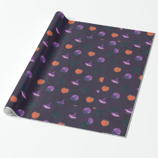 Dark Spooky Halloween Wrapping Paper