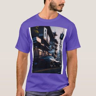Dark Sports in Japanese City 4 T-Shirt