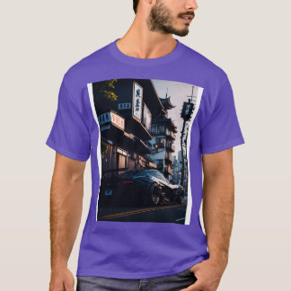 Dark Sports  in Japanese City 4 T-Shirt