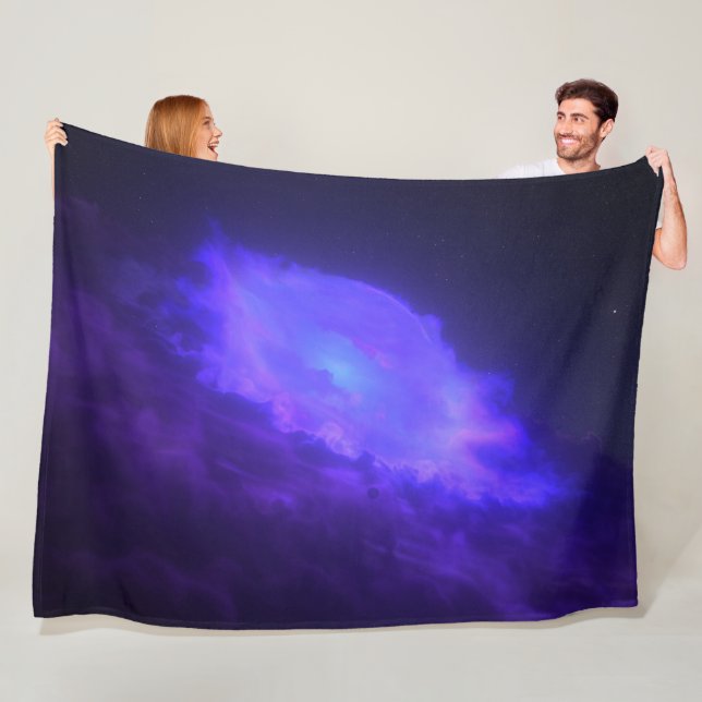 Dark Star Fleece Blanket (In Situ)