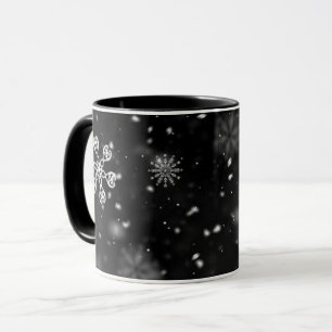 DARK STARRY NIGHTSKY    CELESTIAL HOLIDAY GIFT MUG