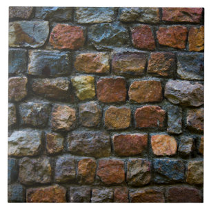 Dark Stone Wall  Ceramic Tile