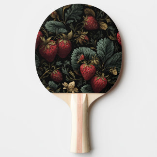 Dark Strawberry Pattern – Ping Pong Paddle