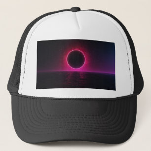 Dark Sun Rising Trucker Hat