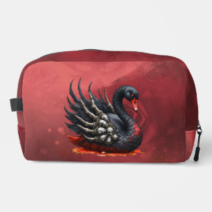 Dark Swan of Bones – Gothic Elegance Dopp Kit