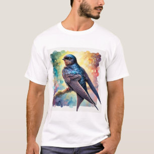 Dark Swift 200724AREF107 - Watercolor T-Shirt