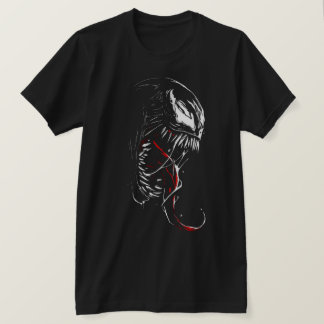 Dark Symbiote – Venomous Monster Black & Red Comic T-Shirt