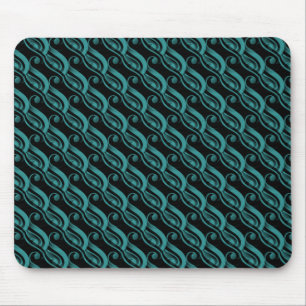 Dark Teal Effortless Charm Mousepad