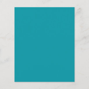 Dark Teal Green Flyer