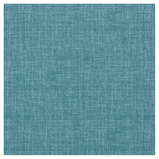 Dark Teal Linen Fabric (Close Up)