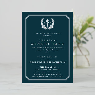 Dark Teal Registered Nurse Asclepius+Laurel Wreath