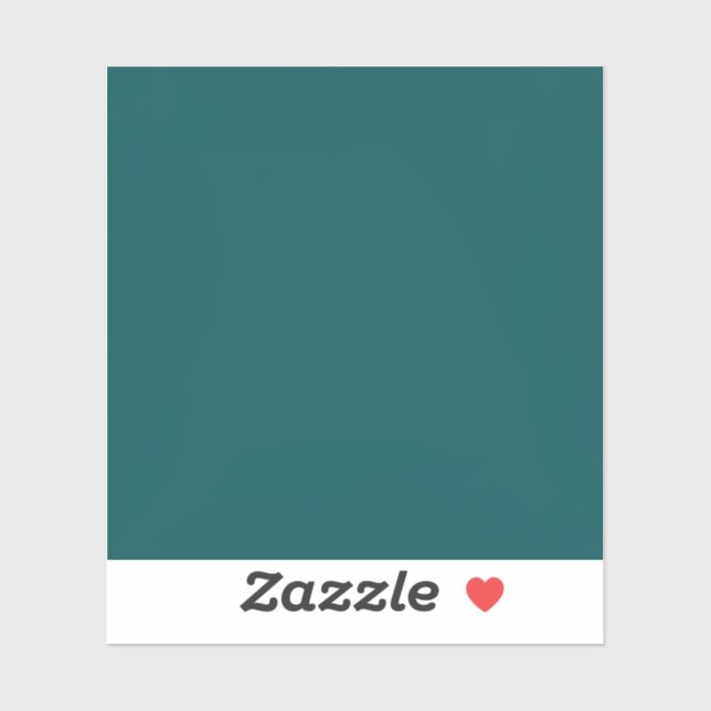 Dark Teal Solid Colour (Sheet)