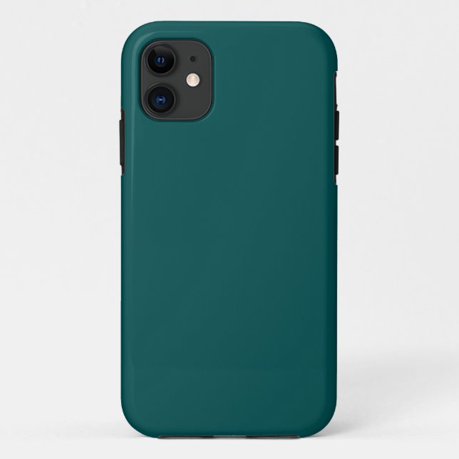  Dark Teal  (solid colour)  Case-Mate iPhone Case (Back)