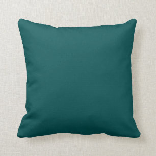  Dark Teal  (solid colour)  Cushion