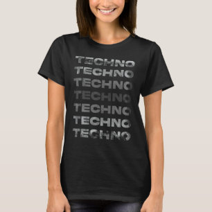 Dark Techno Clubbing Raving Festivals IDM Electron T-Shirt