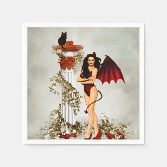 Dark Temptress Napkin (Front)