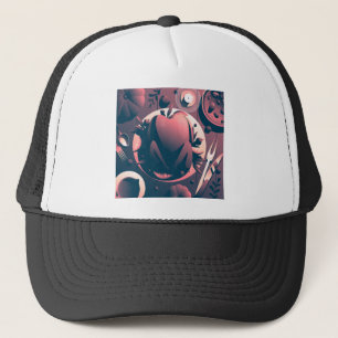 dark thanksgiving dinner trucker hat