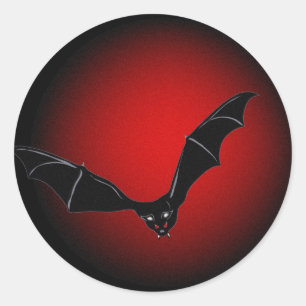 Dark Thoughts Classic Round Sticker