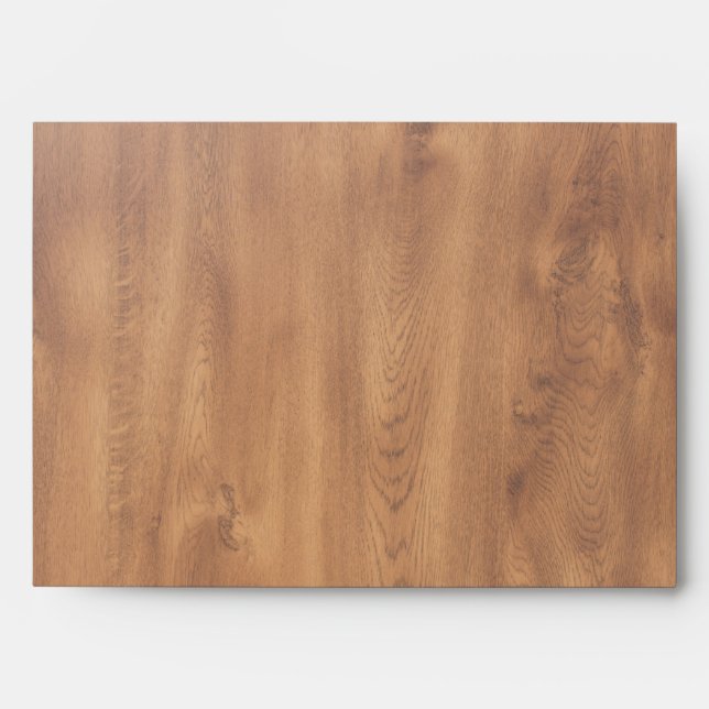 Dark timber pattern envelope (Front)