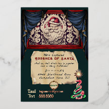 Dark to Light Christmas Party Invite